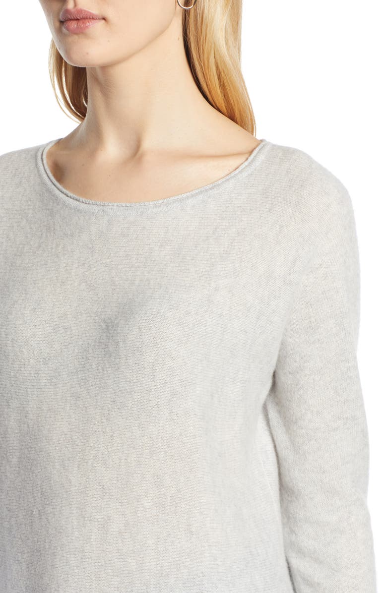Halogen<sup>®</sup> High/Low Wool & Cashmere Tunic Sweater, Alternate, color, 