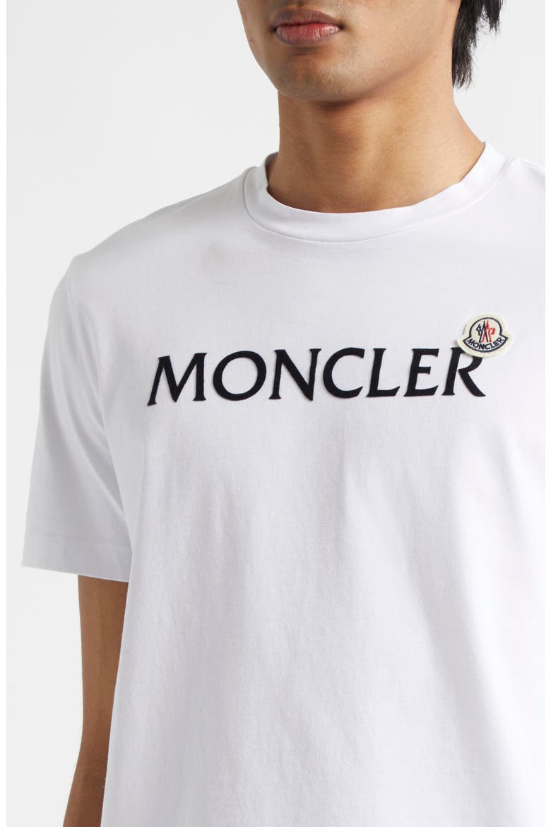 Logo Patch Graphic T-Shirt, Alternate, color, BRILLIANT WHITE