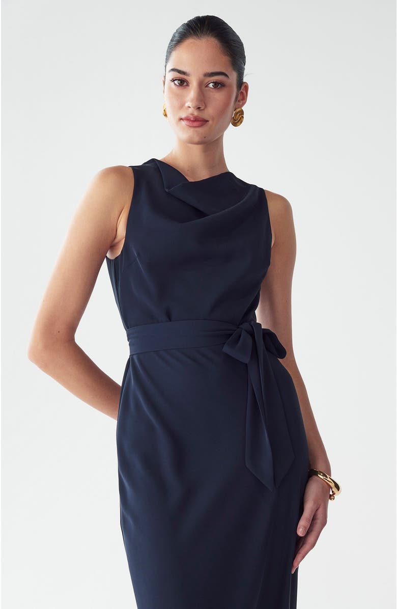 WILLA Reane Dress, Alternate, color, Navy Blue