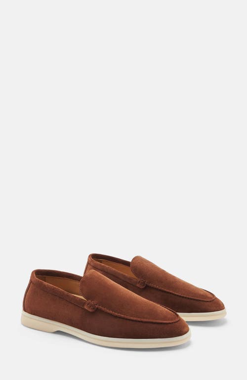SCAROSSO Ludovico Loafers in Brown - Suede at Nordstrom, Size 42.5