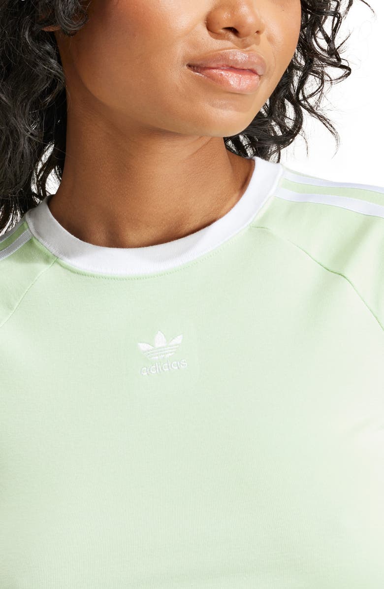 adidas 3-Stripes Baby Tee, Alternate, color,