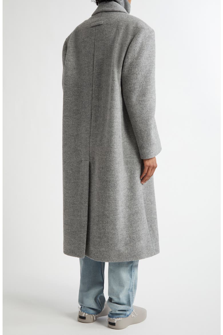 Fear of God Relaxed Boiled Virgin Wool Double Breasted Overcoat