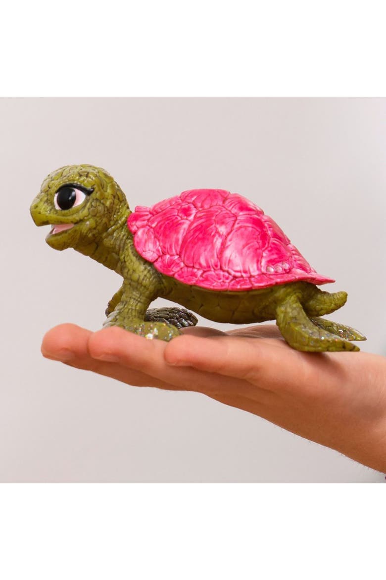 Bayala Pink Sapphire Turtle, Collectible Toy Figure, Kids Ages 5+, Alternate, color, Multicolored