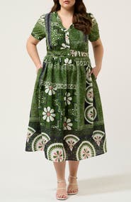 Estelle Ethereal Print Maxi Dress