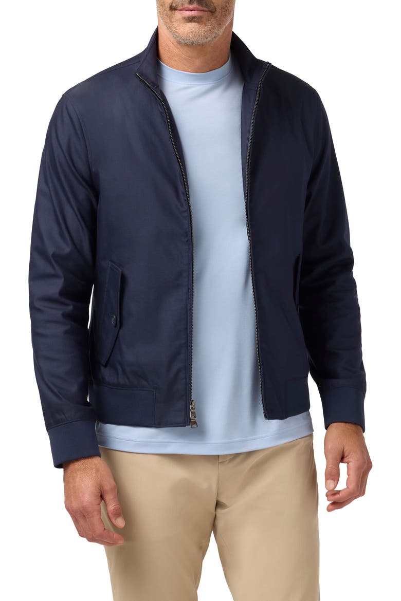 Eastwood Stretch Twill Jacket, Main, color, NAVY