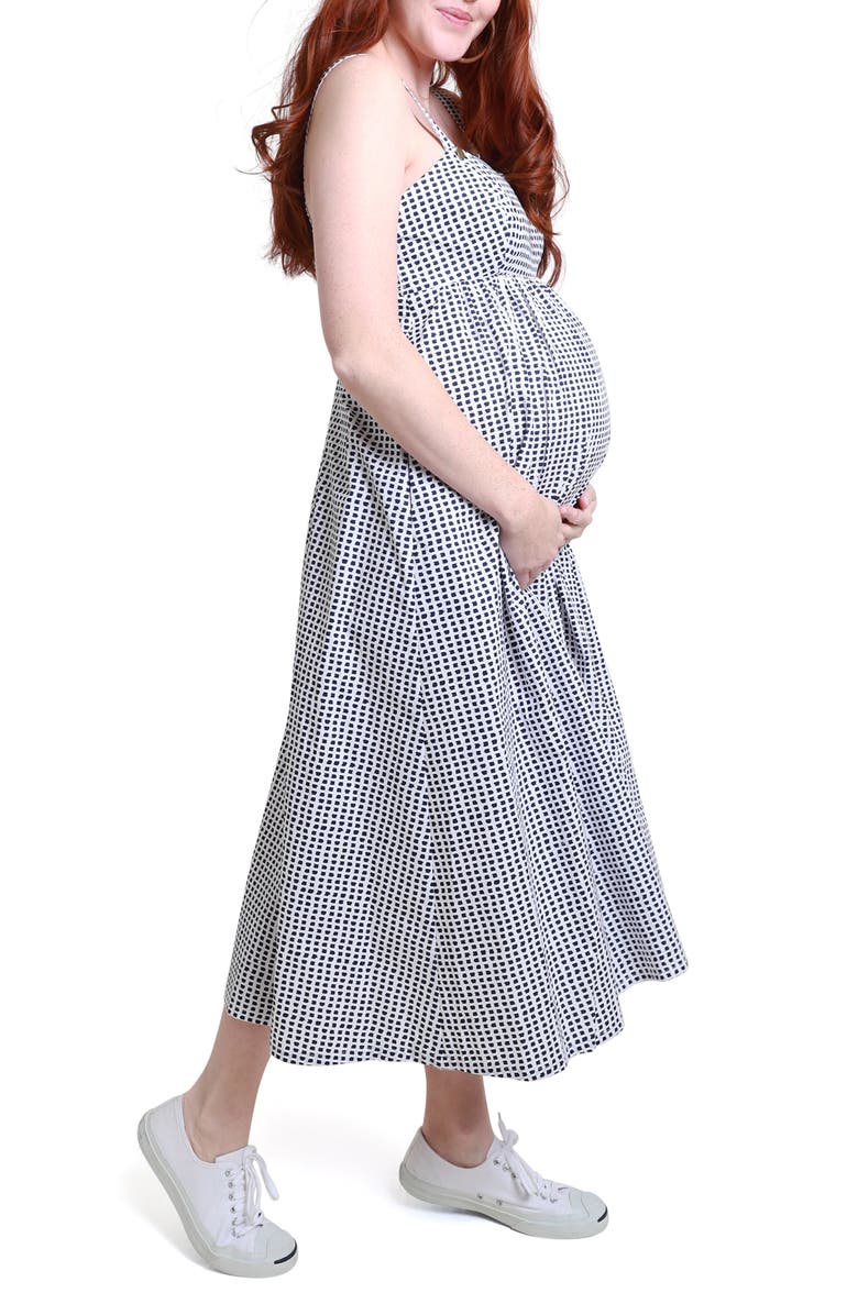 Ingrid & Isabel<sup>®</sup> Ingird & Isabel<sup>®</sup> Print Maternity/Nursing Sundress, Alternate, color,