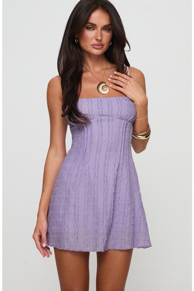Melrose Nights Minidress, Alternate, color, PURPLE
