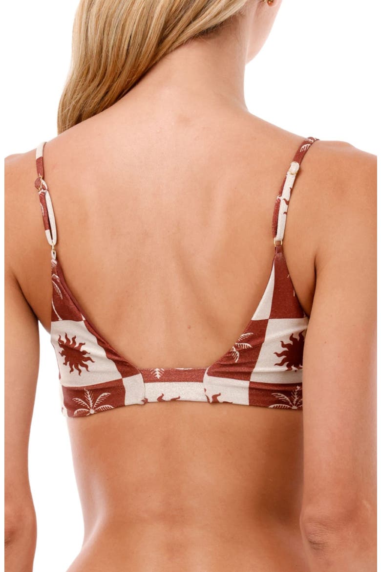 Sunrise Palm Halo Bikini Top, Alternate, color, SUNRISE PALM