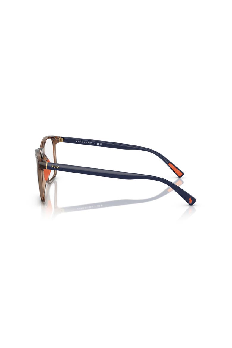 52mm Rectangle optical glasses, Alternate, color, Tortoise