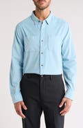TravisMathew Barrel of Laughs Cotton Button-Up Shirt