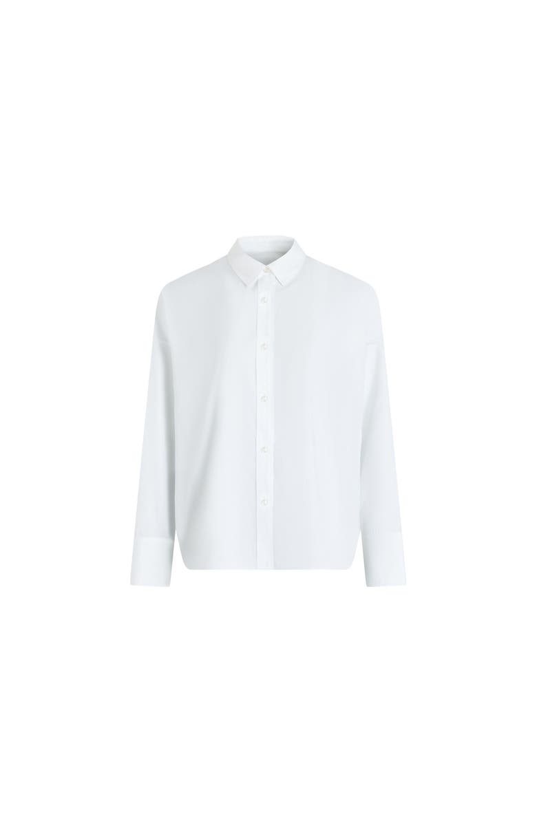 Callas Milano Sirene St. Croce Print Scarf-back Shirt, Alternate, color, White