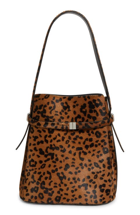 T-Lock Genuine Calf Hair Clutch