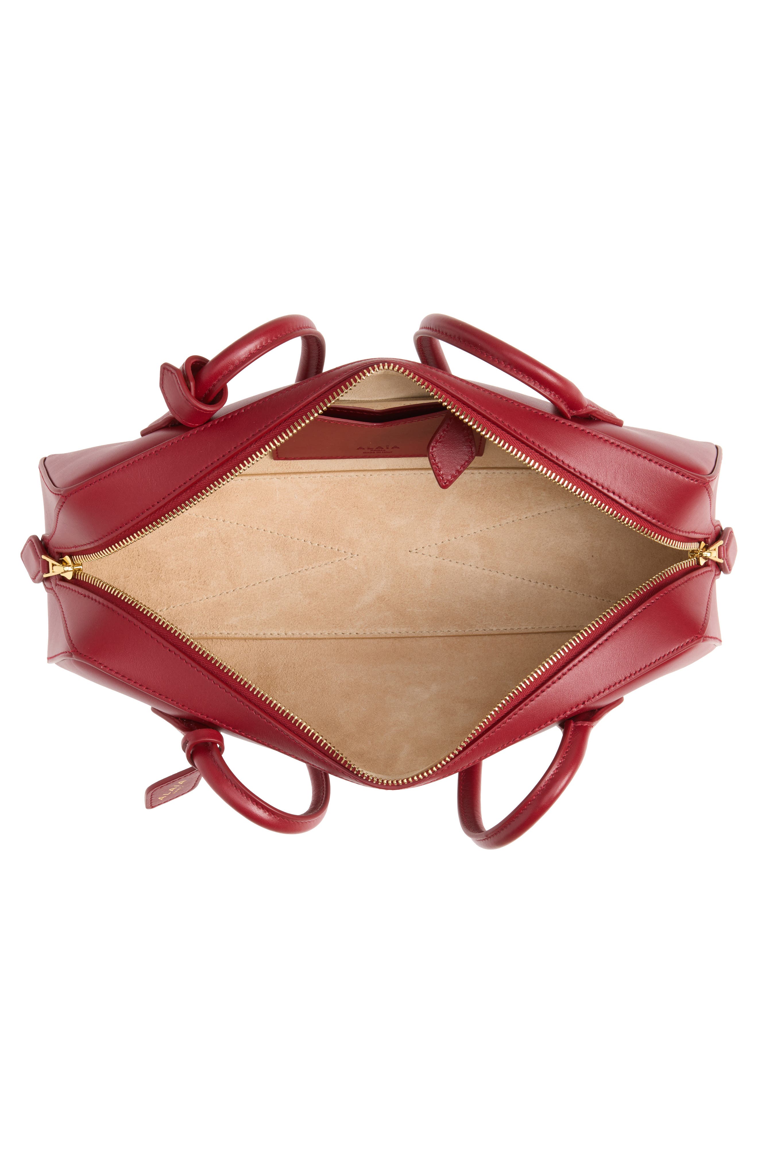 Medium Le Teckel East/West Shouder Bag, Alternate, color, ROUGE CARMIN U18