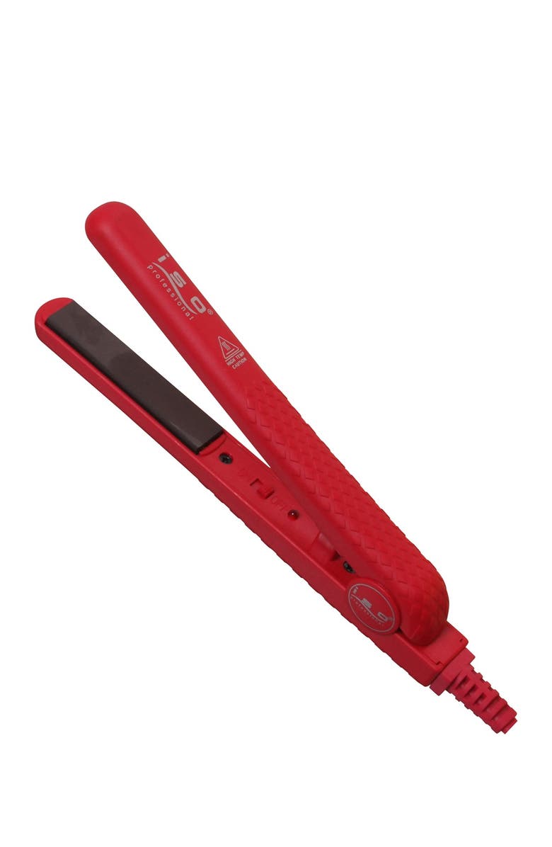 ISO PROFESSIONAL 3-Piece Flat Iron and Curling Wand Set - Red, Main, color,