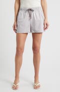 Bernardo Stripe Drawstring Shorts