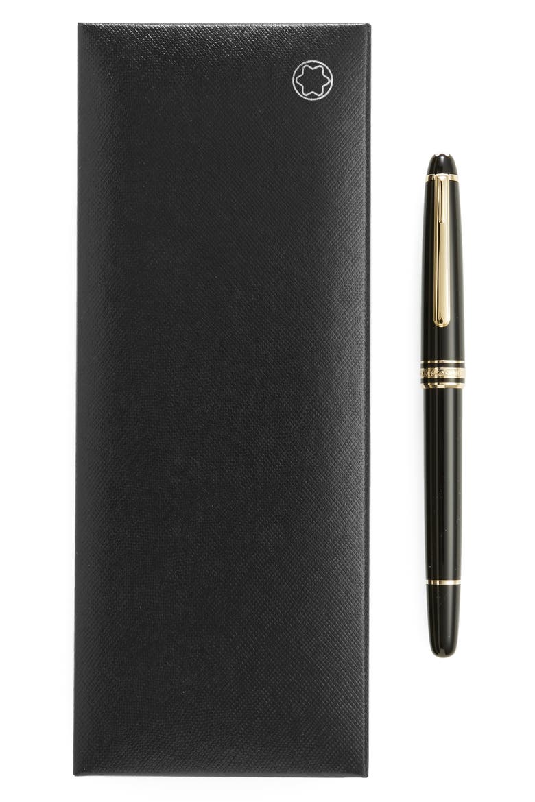 Gold Coated Classique Rollerball Pen, Alternate, color, BLACK