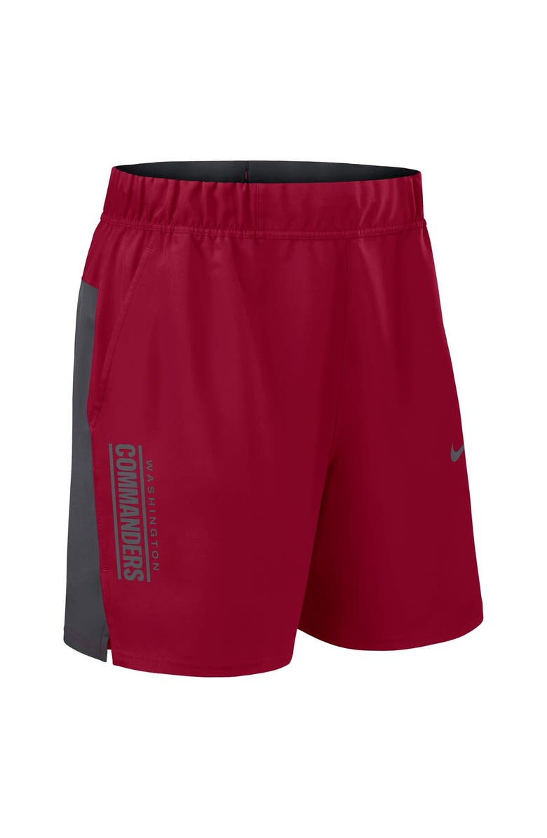 Nike Men's Nike Burgundy Washington Commanders Woven Victory Performance Shorts, Alternate, color, Burgundy