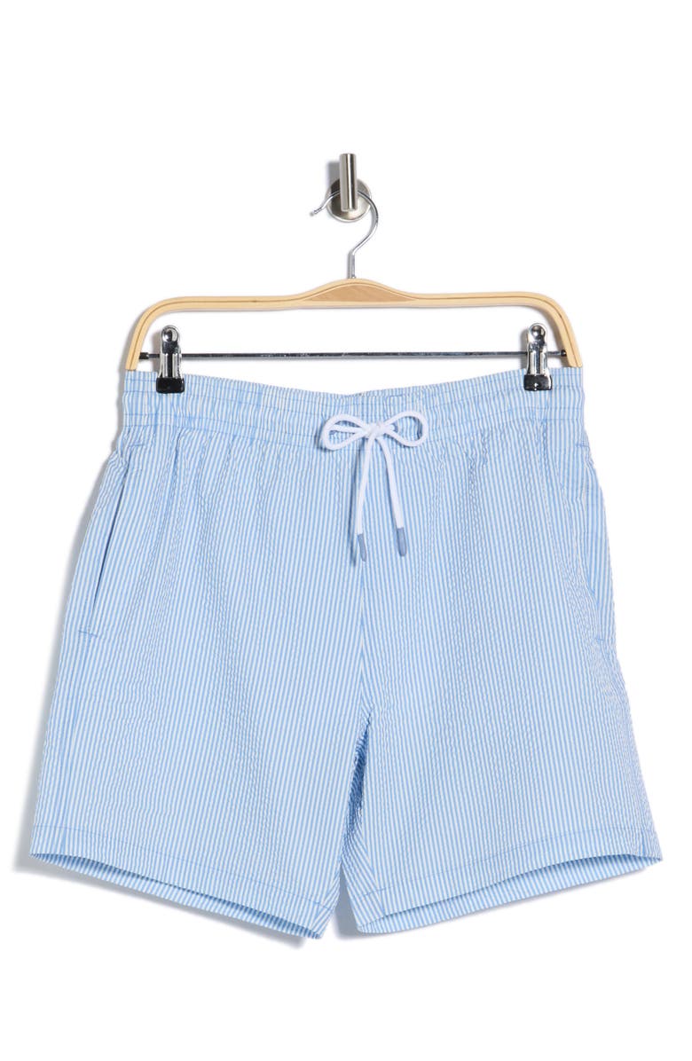 Trunks Surf & Swim Co. Sano 6.5-Inch Swim Shorts, Main, color, Denim Blue