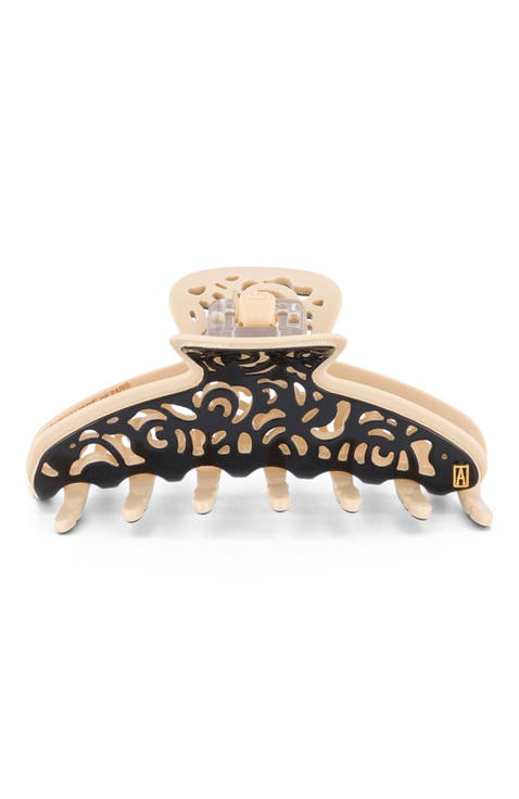 Roma acetate hair clip
