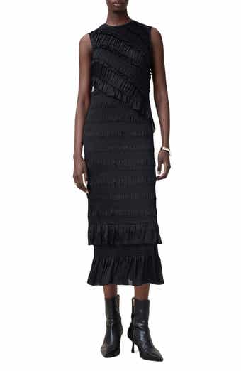 Nyla Sleeveless Ruffle Dress