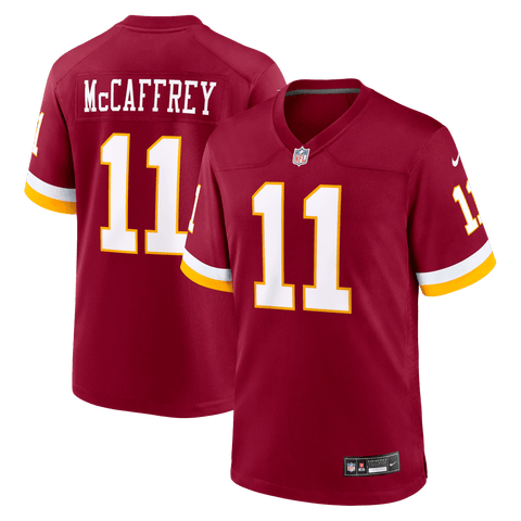 Men's Nike Luke McCaffrey Burgundy Washington Commanders Game Jersey