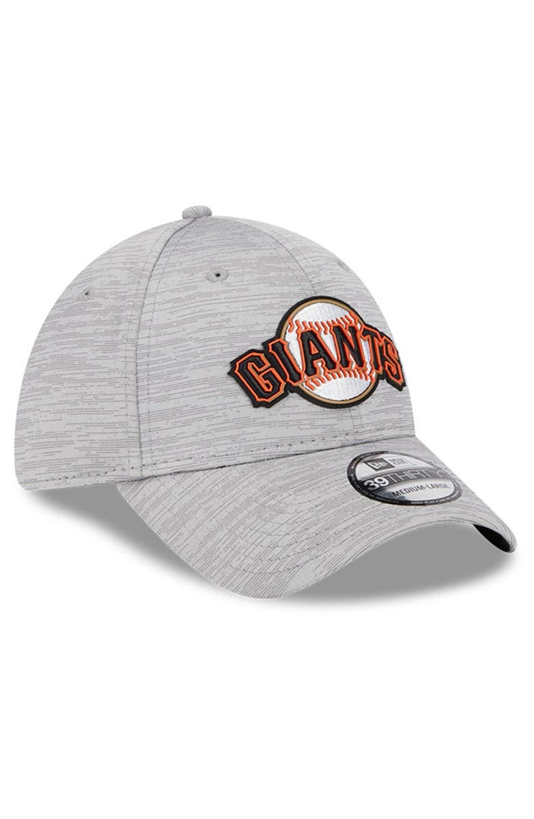 New Era Men's New Era  Gray San Francisco Giants 2023 Clubhouse 39THIRTY Flex Hat, Alternate, color, Gray