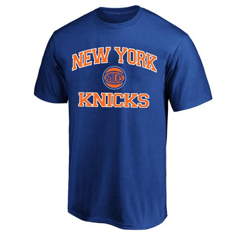 Men's Fanatics Blue New York Knicks Big & Tall Heart & Soul T-Shirt