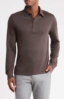Griffin Long Sleeve Knit Polo