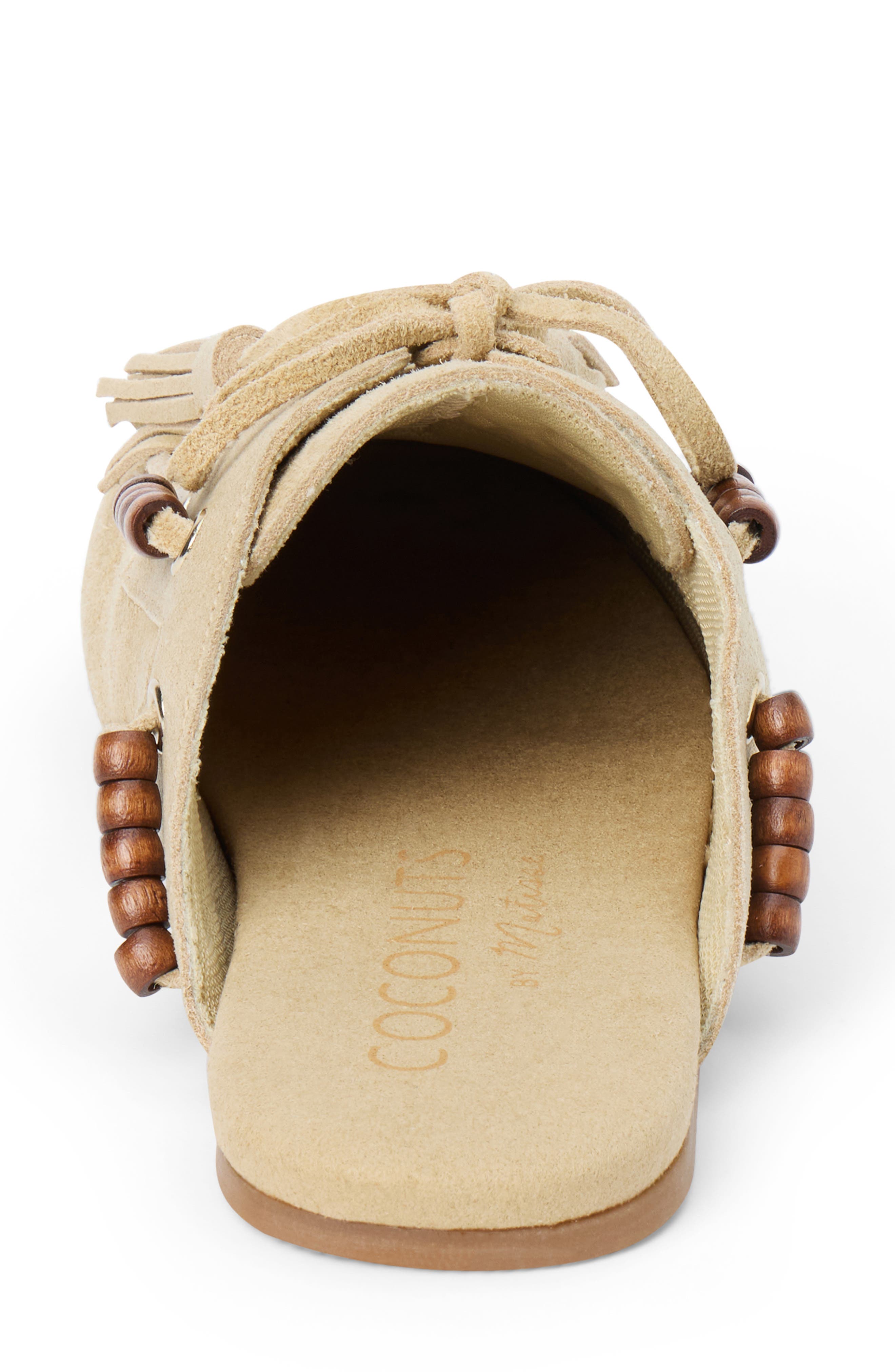 River Leather Mule, Alternate, color, NATURAL