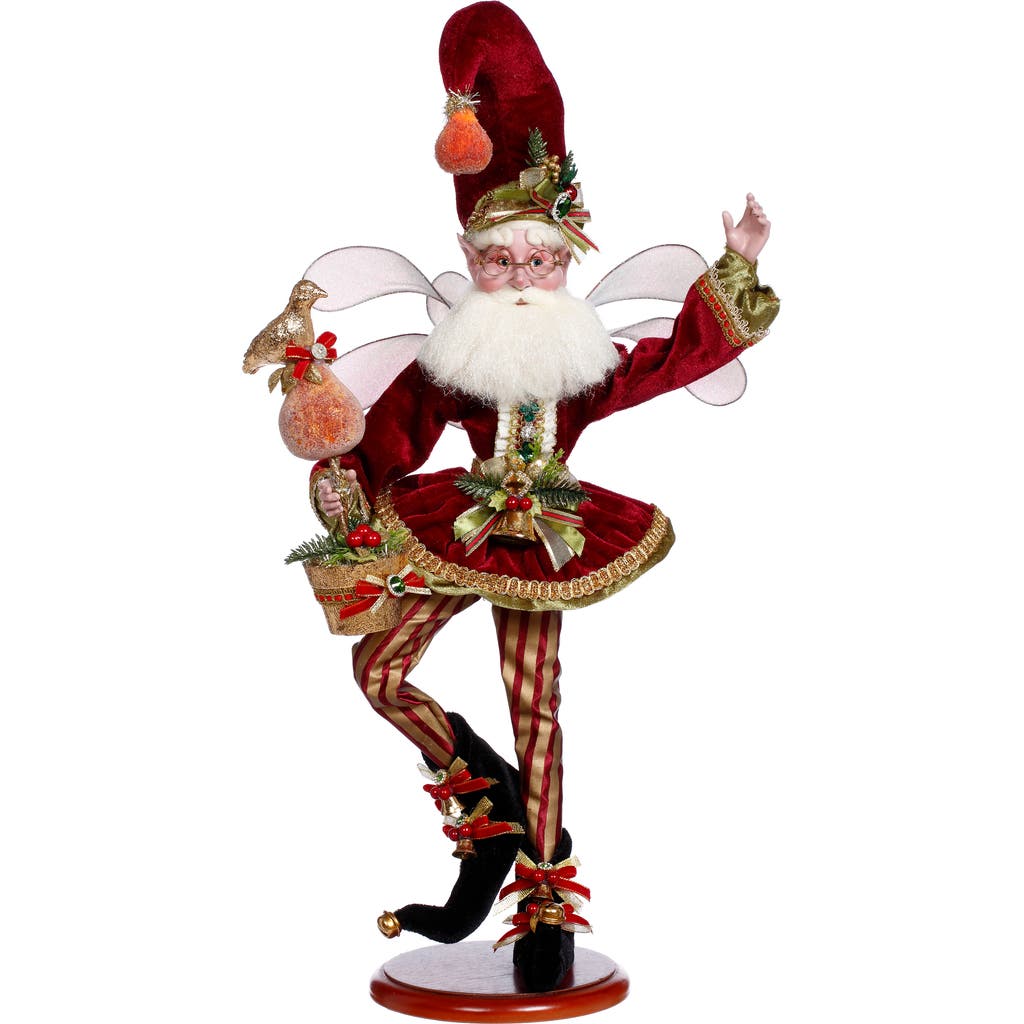 Mark Roberts Patridge In Red