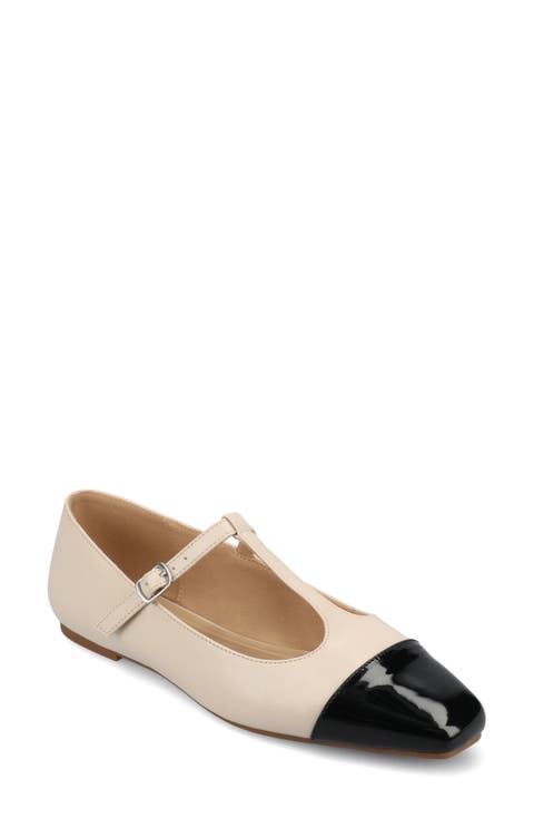 Thea T-Strap Flat (Women)