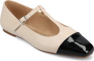 Journee Collection Thea T-Strap Flat