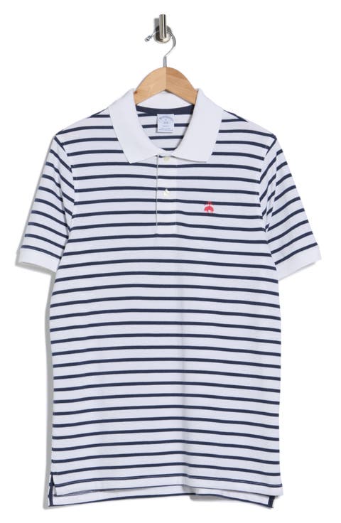 Mariner Stripe Piqué Polo