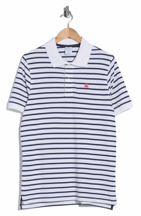 Brooks Brothers Mariner Stripe Piqué Polo