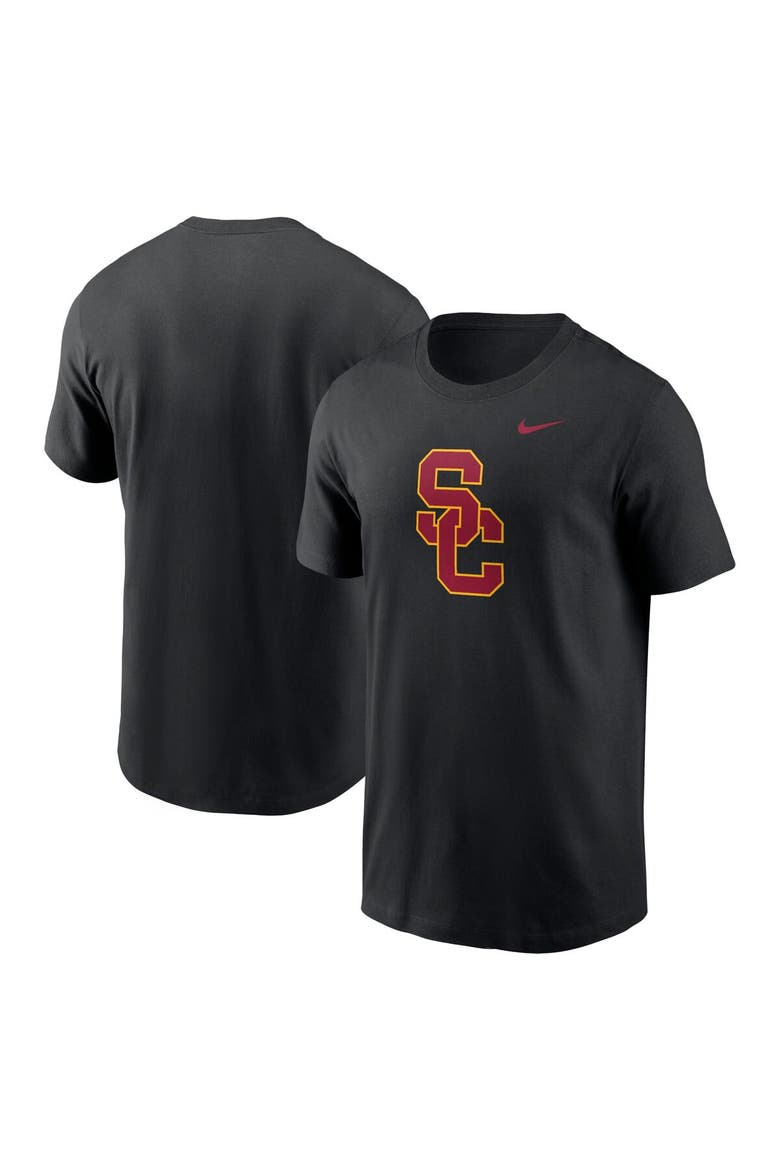 Men's Nike Black USC Trojans Primetime Evergreen Logo T-Shirt, Main, color, Black