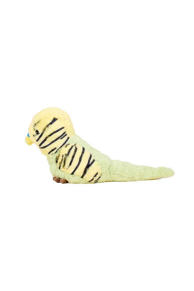 Green Parakeet Plush Toy, Alternate, color, Multi Color