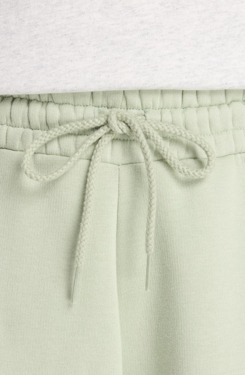 New Balance Linear Heritage Wide Leg Fleece Pants, Alternate, color, Green