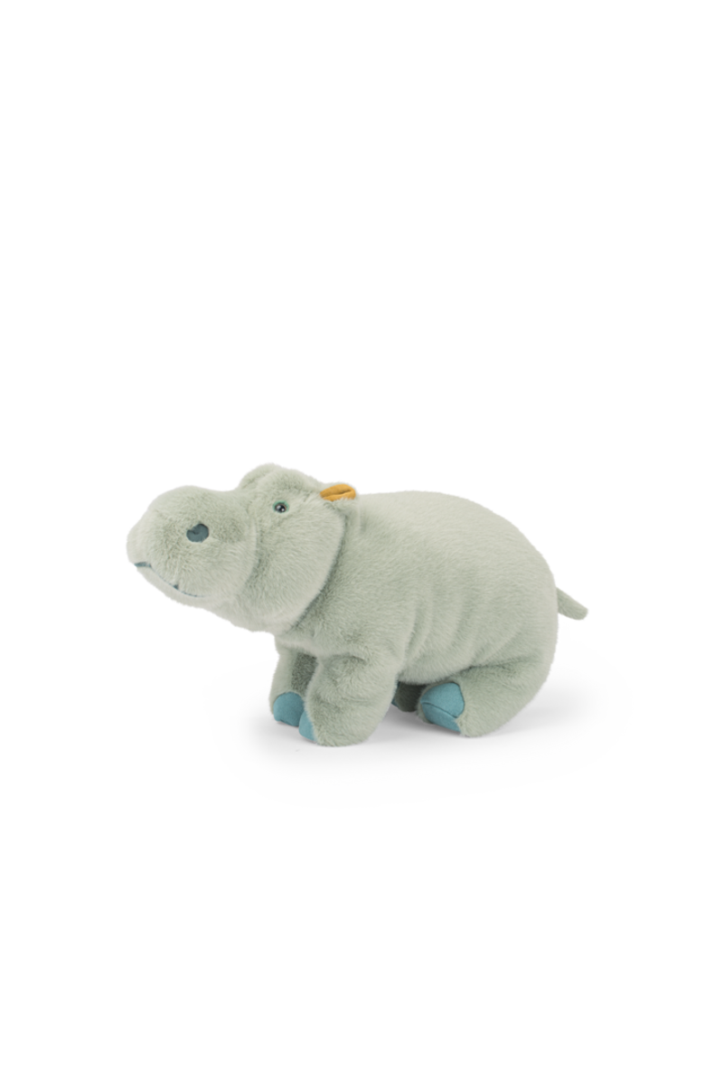 Moulin Roty Large hippopotamus - All Around the World, Main, color, Grey