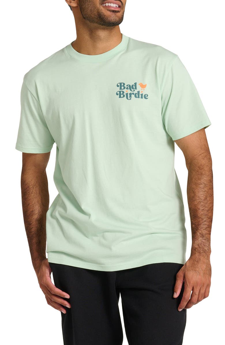 Bad Birdie Worldwide Cotton Graphic T-Shirt, Main, color, 