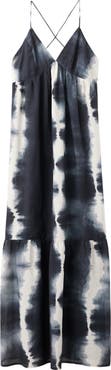 MANGO TEEN Tie Dye Sleeveless Maxi Dress