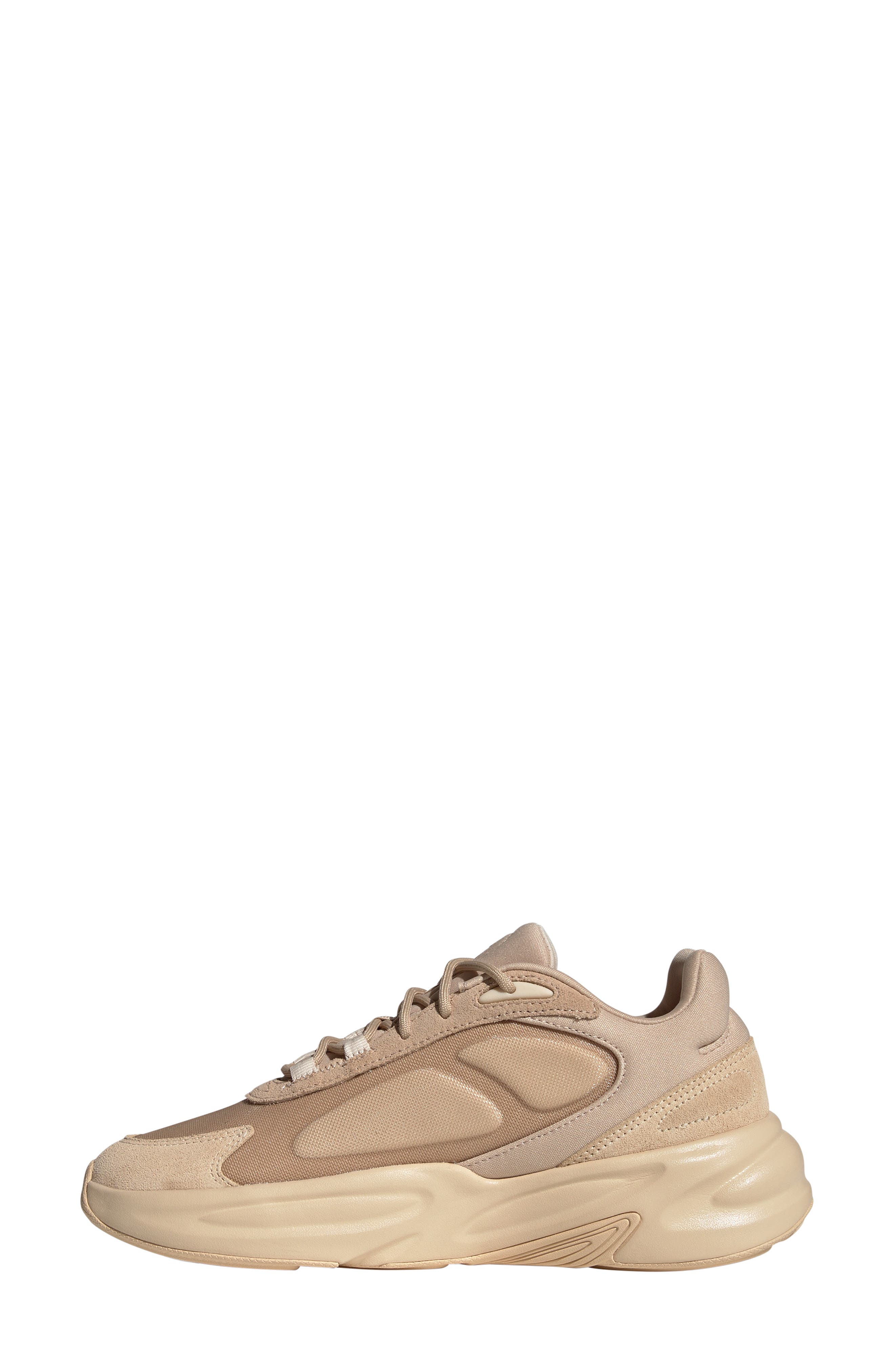 adidas Ozelle Cloudfoam Running Sneaker, Alternate, color, Beige/ Beige/ Sand