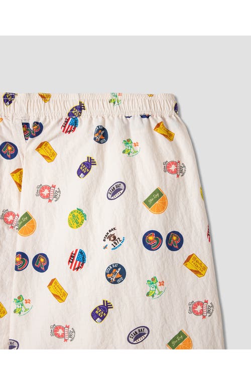 Stan Ray Miki Shorts In Aop Fruit Print