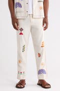 Raga Man Ranbir Embroidered Trousers
