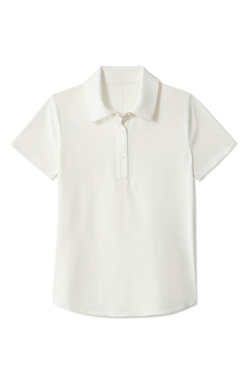 Shop Rhone Course To Court Performance Polo In Snow White