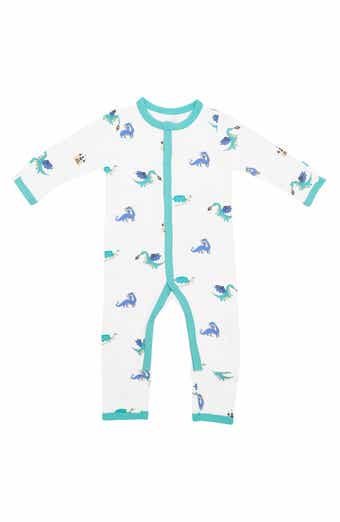Dragon Print Snap Up Romper