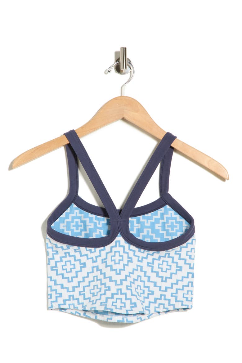 All Clear Jacquard Camisole, Alternate, color, BLUE