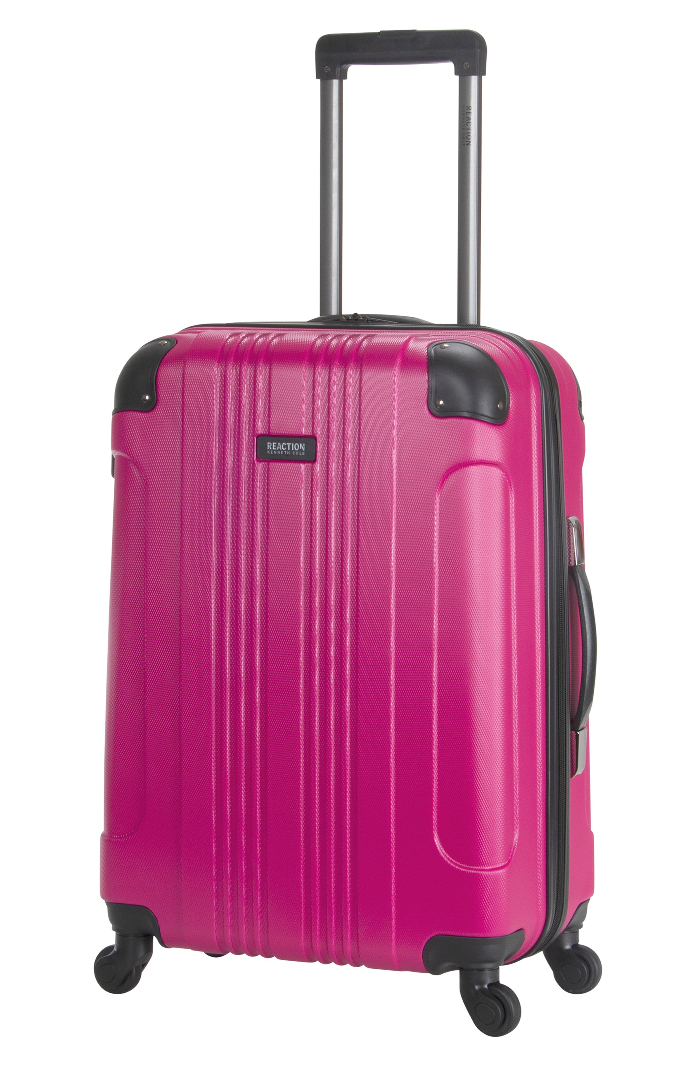 Kenneth Cole Out Of Bounds 24" Hardside Luggage, Alternate, color, Magenta