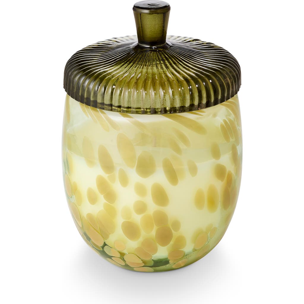 Illume ® Leaves & Acorns Glass Acorn Candle In Multi