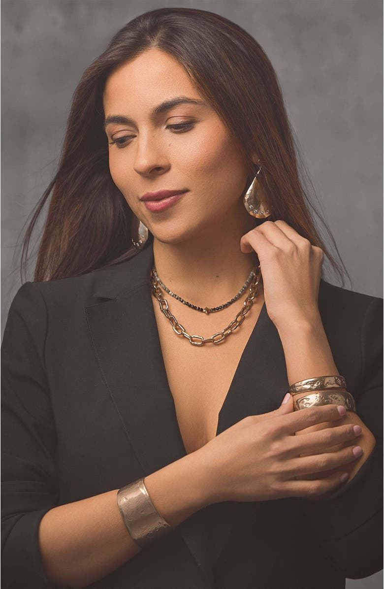 Collection 1304 Twinkle Necklace, Alternate, color, Gold