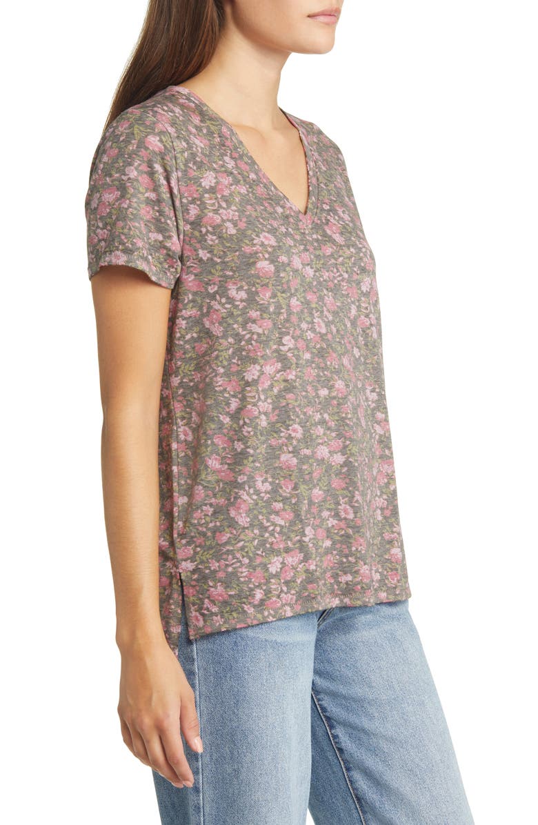 Lucky Brand Classic V-Neck T-Shirt, Alternate, color,